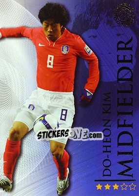 Sticker Kim Do-Heon - World Football Online 2009-2010. Series 1 n. 232 - Futera