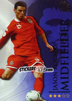 Sticker Koumas Jason - World Football Online 2009-2010. Series 1 - Futera