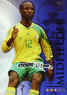 Sticker Modise Teko - World Football Online 2009-2010. Series 1 - Futera