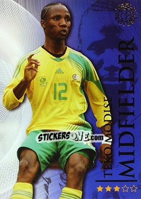 Figurina Modise Teko - World Football Online 2009-2010. Series 1 - Futera