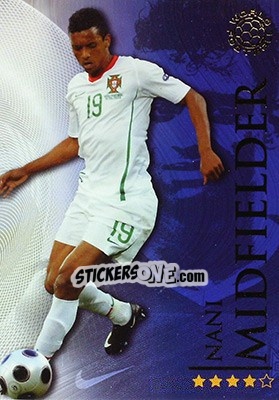 Figurina Nani - World Football Online 2009-2010. Series 1 - Futera