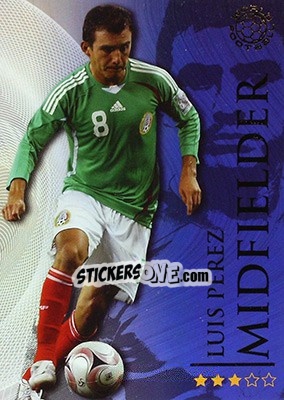 Sticker Perez Luis - World Football Online 2009-2010. Series 1 n. 250 - Futera