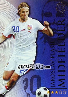 Sticker Plasil Jaroslav - World Football Online 2009-2010. Series 1 - Futera