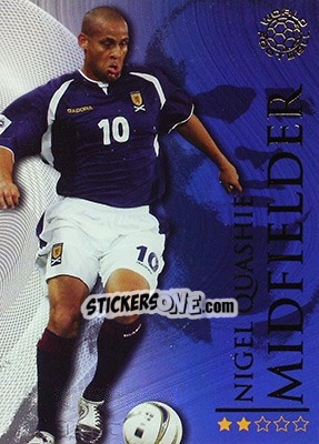 Sticker Quashie Nigel - World Football Online 2009-2010. Series 1 - Futera