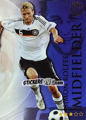 Sticker Rolfes Simon - World Football Online 2009-2010. Series 1 - Futera