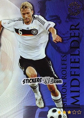 Cromo Rolfes Simon - World Football Online 2009-2010. Series 1 n. 262 - Futera