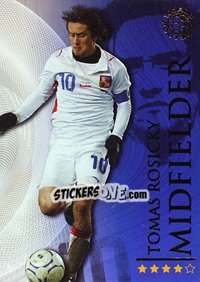 Sticker Rosicky Tomas - World Football Online 2009-2010. Series 1 - Futera