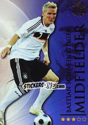 Cromo Schweinsteiger Bastian - World Football Online 2009-2010. Series 1 - Futera