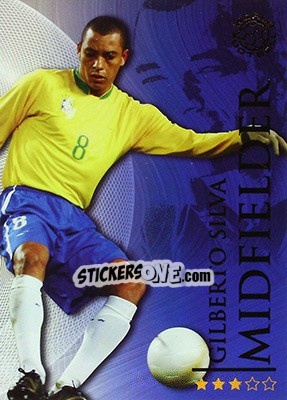 Sticker Silva Gilberto - World Football Online 2009-2010. Series 1 n. 270 - Futera