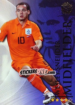 Sticker Sneijder Wesley - World Football Online 2009-2010. Series 1 n. 272 - Futera