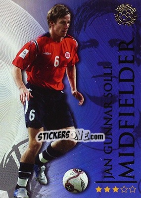 Sticker Solli Jan Gunnar - World Football Online 2009-2010. Series 1 - Futera