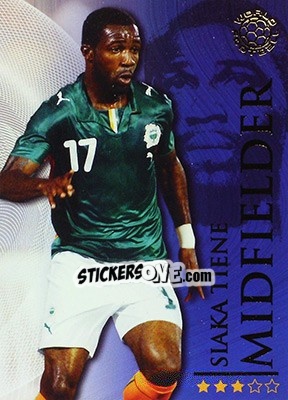 Sticker Tiene Siaka - World Football Online 2009-2010. Series 1 - Futera