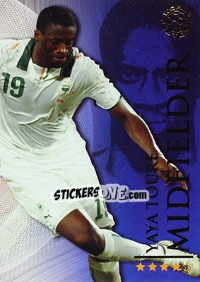 Sticker Toure Yaya - World Football Online 2009-2010. Series 1 n. 277 - Futera