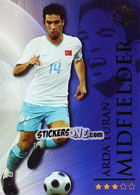 Sticker Turan Arda - World Football Online 2009-2010. Series 1 - Futera