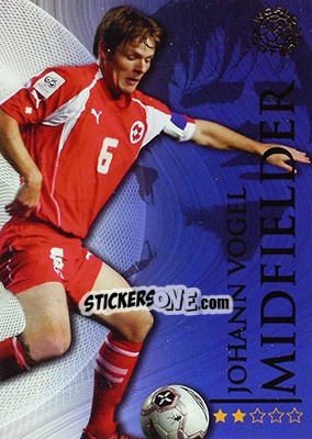 Sticker Vogel Johann - World Football Online 2009-2010. Series 1 - Futera