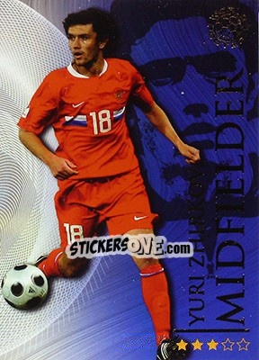 Sticker Zhirkov Yuri - World Football Online 2009-2010. Series 1 - Futera