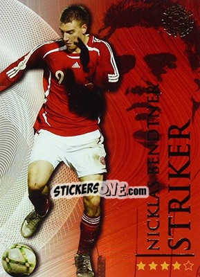 Sticker Bendtner Nicklas - World Football Online 2009-2010. Series 1 n. 297 - Futera