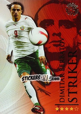 Sticker Berbatov Dimitar - World Football Online 2009-2010. Series 1 - Futera