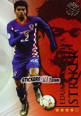 Sticker Da Silva Eduardo - World Football Online 2009-2010. Series 1 - Futera