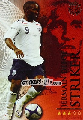 Sticker Defoe Jermain - World Football Online 2009-2010. Series 1 - Futera
