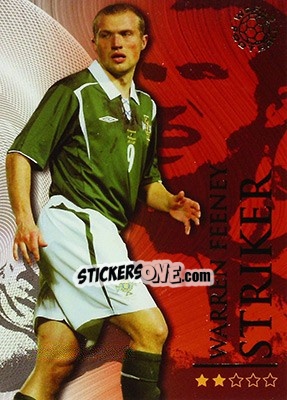 Sticker Feeney Warren - World Football Online 2009-2010. Series 1 - Futera