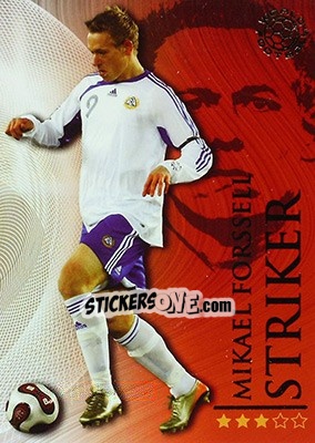 Sticker Forssell Mikael - World Football Online 2009-2010. Series 1 - Futera