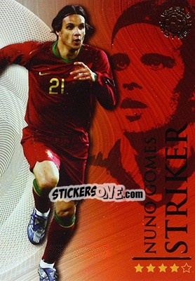 Sticker Gomes Nuno - World Football Online 2009-2010. Series 1 - Futera