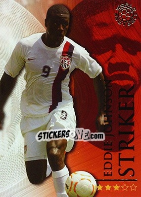 Sticker Johnson Eddie - World Football Online 2009-2010. Series 1 - Futera