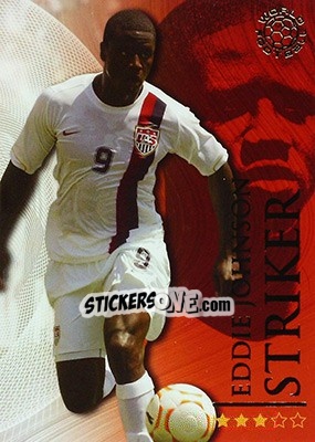 Sticker Johnson Eddie - World Football Online 2009-2010. Series 1 n. 314 - Futera