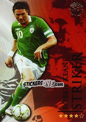 Sticker Keane Robbie - World Football Online 2009-2010. Series 1 n. 317 - Futera