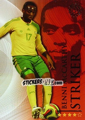 Sticker McCarthy Benni - World Football Online 2009-2010. Series 1 - Futera