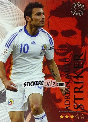 Sticker Mutu Adrian - World Football Online 2009-2010. Series 1 - Futera