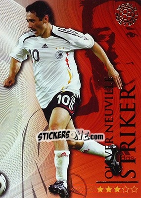 Sticker Neuville Oliver - World Football Online 2009-2010. Series 1 - Futera