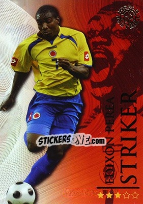 Sticker Perea Edixon - World Football Online 2009-2010. Series 1 - Futera