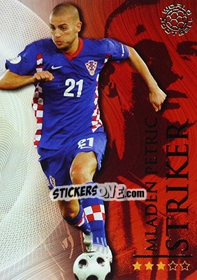 Sticker Petric Mladen - World Football Online 2009-2010. Series 1 - Futera