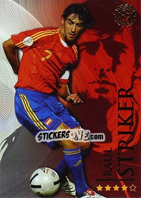 Sticker Raul González - World Football Online 2009-2010. Series 1 n. 334 - Futera