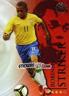Sticker Robinho - World Football Online 2009-2010. Series 1 n. 335 - Futera