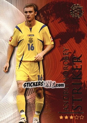 Sticker Vorobey Andriy - World Football Online 2009-2010. Series 1 - Futera