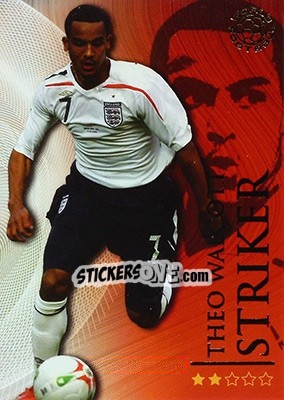 Sticker Walcott Theo - World Football Online 2009-2010. Series 1 - Futera