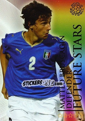 Sticker Bruscagin Matteo - World Football Online 2009-2010. Series 1 n. 358 - Futera