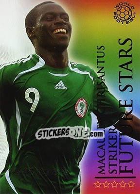 Sticker Chrisantus Macauley - World Football Online 2009-2010. Series 1 - Futera