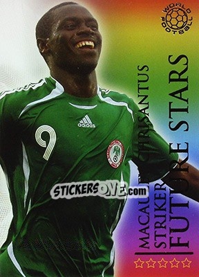 Sticker Chrisantus Macauley - World Football Online 2009-2010. Series 1 n. 360 - Futera