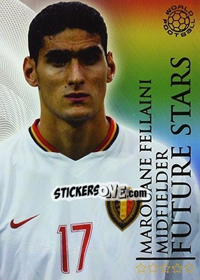 Sticker Fellaini Marouane - World Football Online 2009-2010. Series 1 - Futera