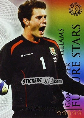Sticker Fon Williams Owain - World Football Online 2009-2010. Series 1 - Futera