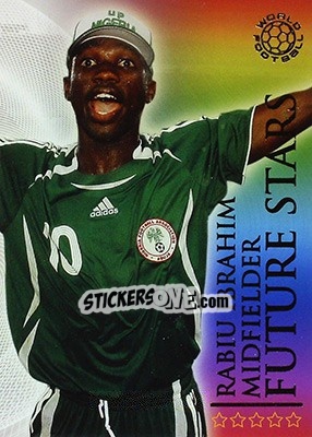 Cromo Ibrahim Rabiu - World Football Online 2009-2010. Series 1 - Futera