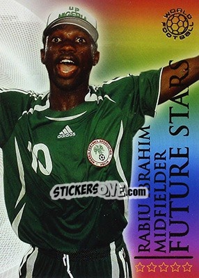 Figurina Ibrahim Rabiu - World Football Online 2009-2010. Series 1 - Futera