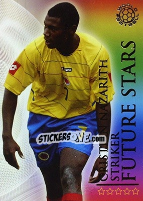 Sticker Nazarith Cristian - World Football Online 2009-2010. Series 1 n. 377 - Futera