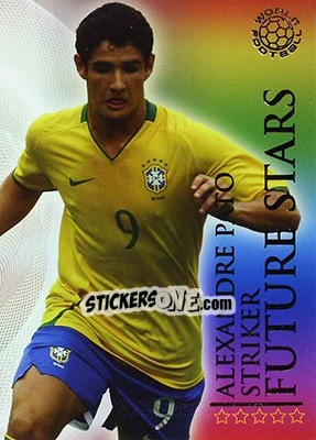 Sticker Pato Alexandre - World Football Online 2009-2010. Series 1 - Futera