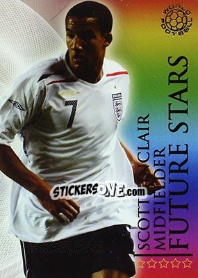 Sticker Sinclair Scott - World Football Online 2009-2010. Series 1 - Futera