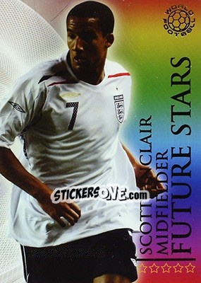 Sticker Sinclair Scott - World Football Online 2009-2010. Series 1 n. 388 - Futera
